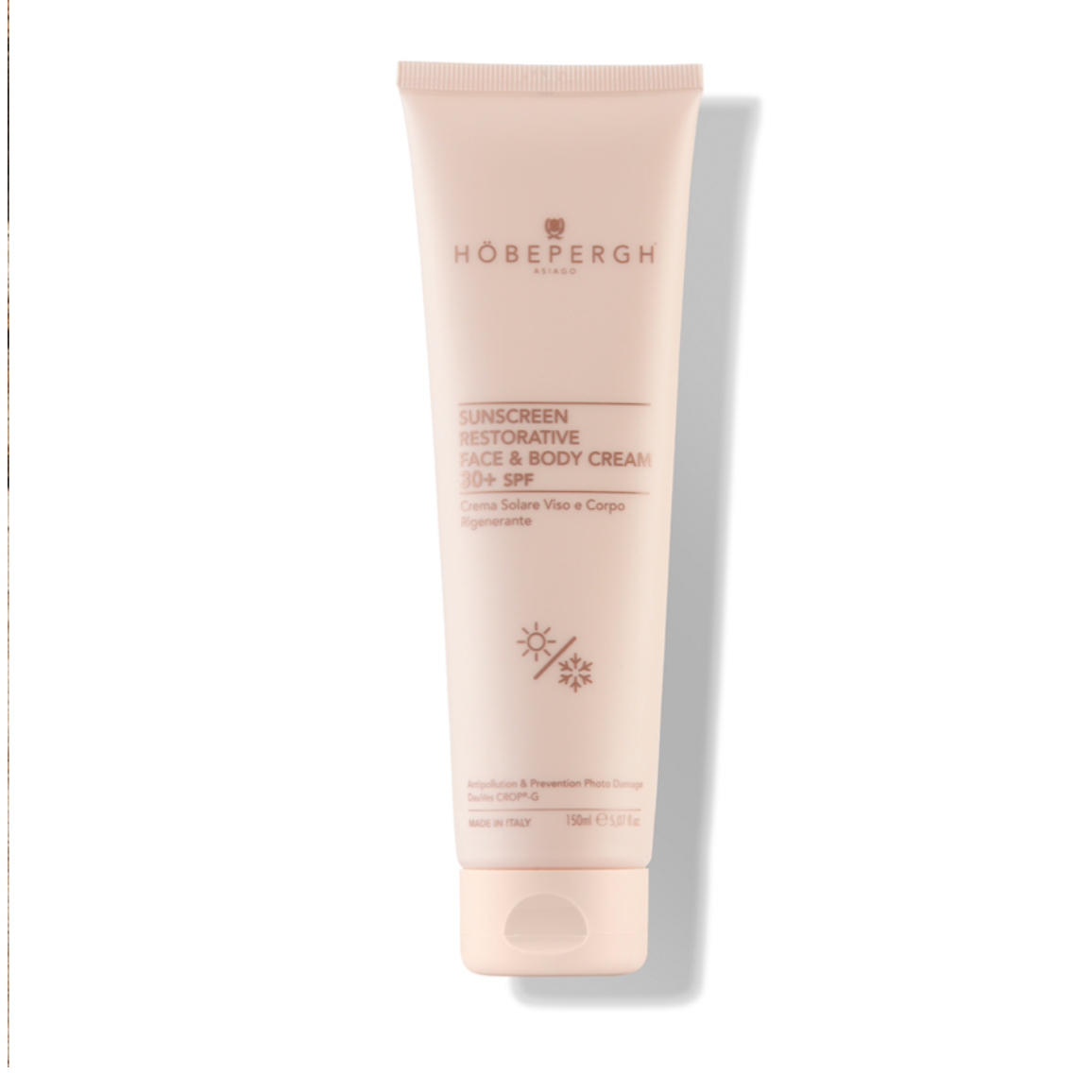 Crema solare viso e corpo rigenerante SPF30+