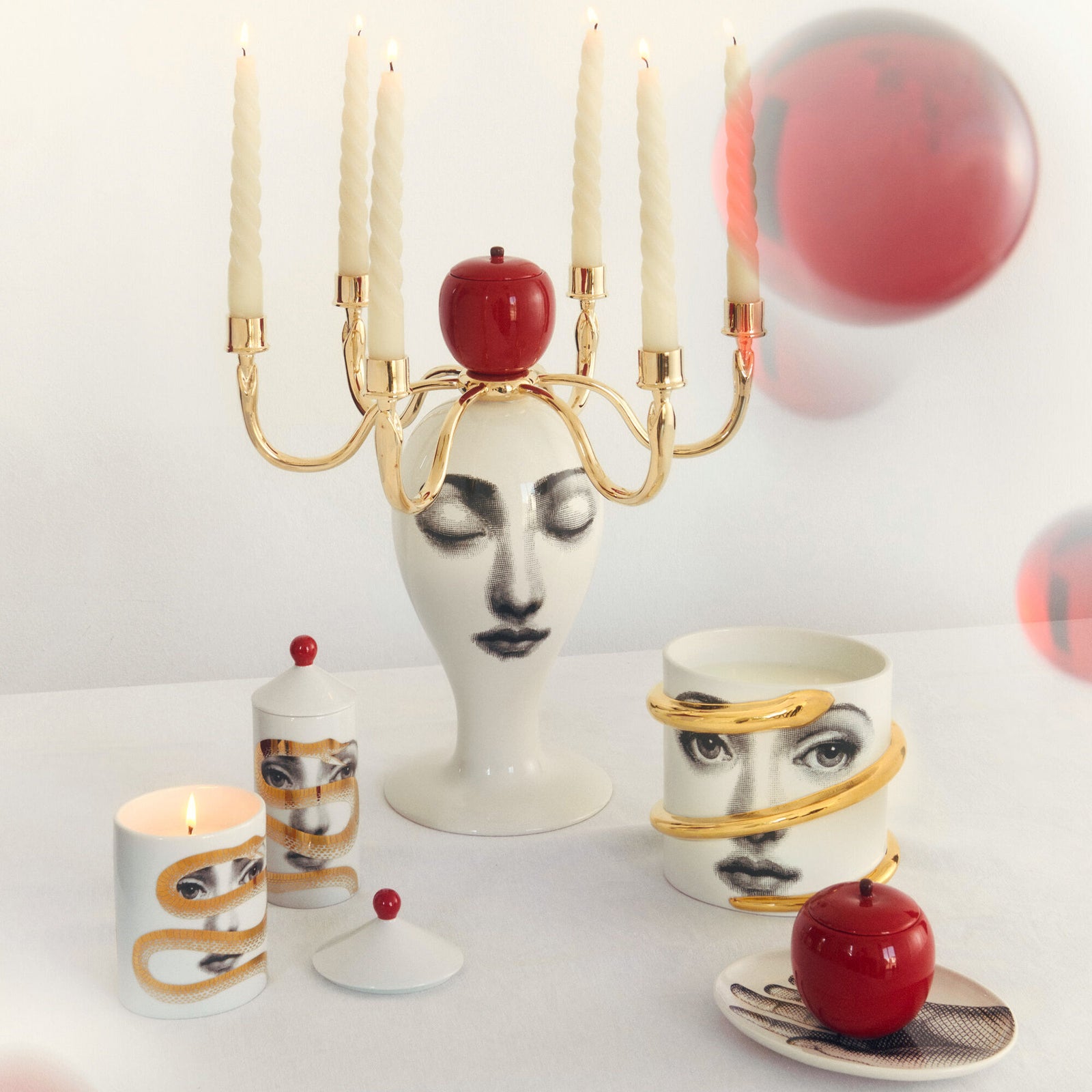 POCO DOPO Candela profumata - Decoro Peccato Originale - Fragranza Frutto Proibito