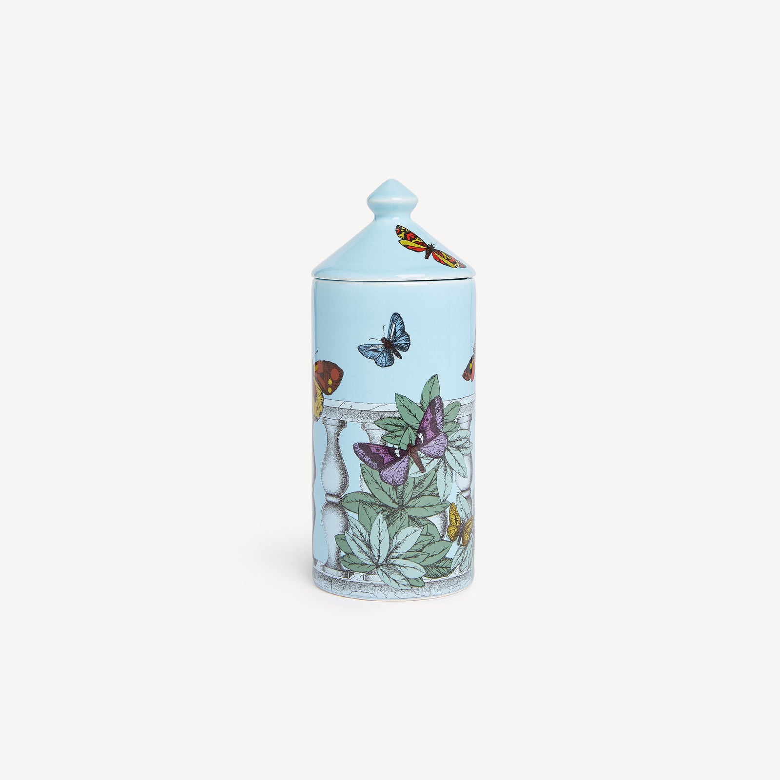 TALVOLTA Spray profumato per ambiente - Decoro Farfalle e balaustra - Fragranza Giardino Segreto