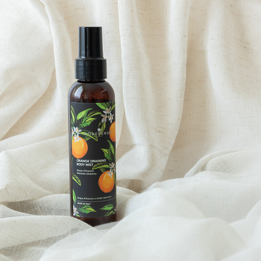 Orange draining body mist | acqua d’arancio drenante idratante 150ml