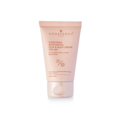 Crema solare viso e corpo rigenerante SPF15+