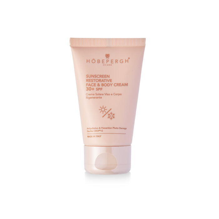 Crema solare viso e corpo rigenerante SPF30+