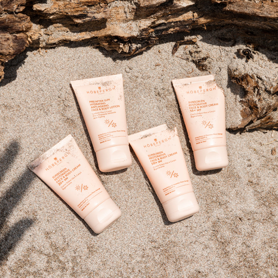 Crema solare viso e corpo rigenerante SPF50+