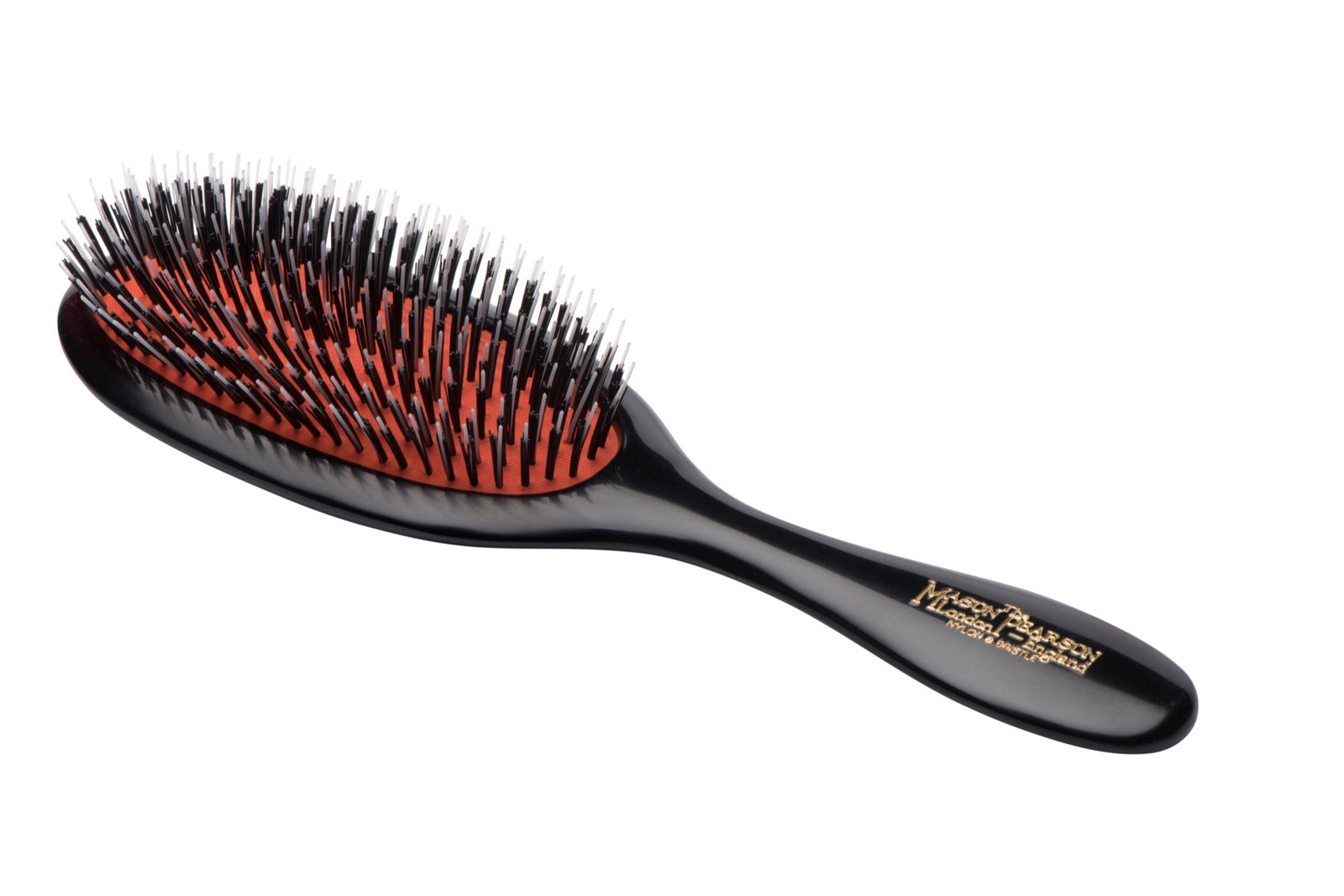 Mason Pearson BN3 Handy Bristle Nylon Dark Ruby