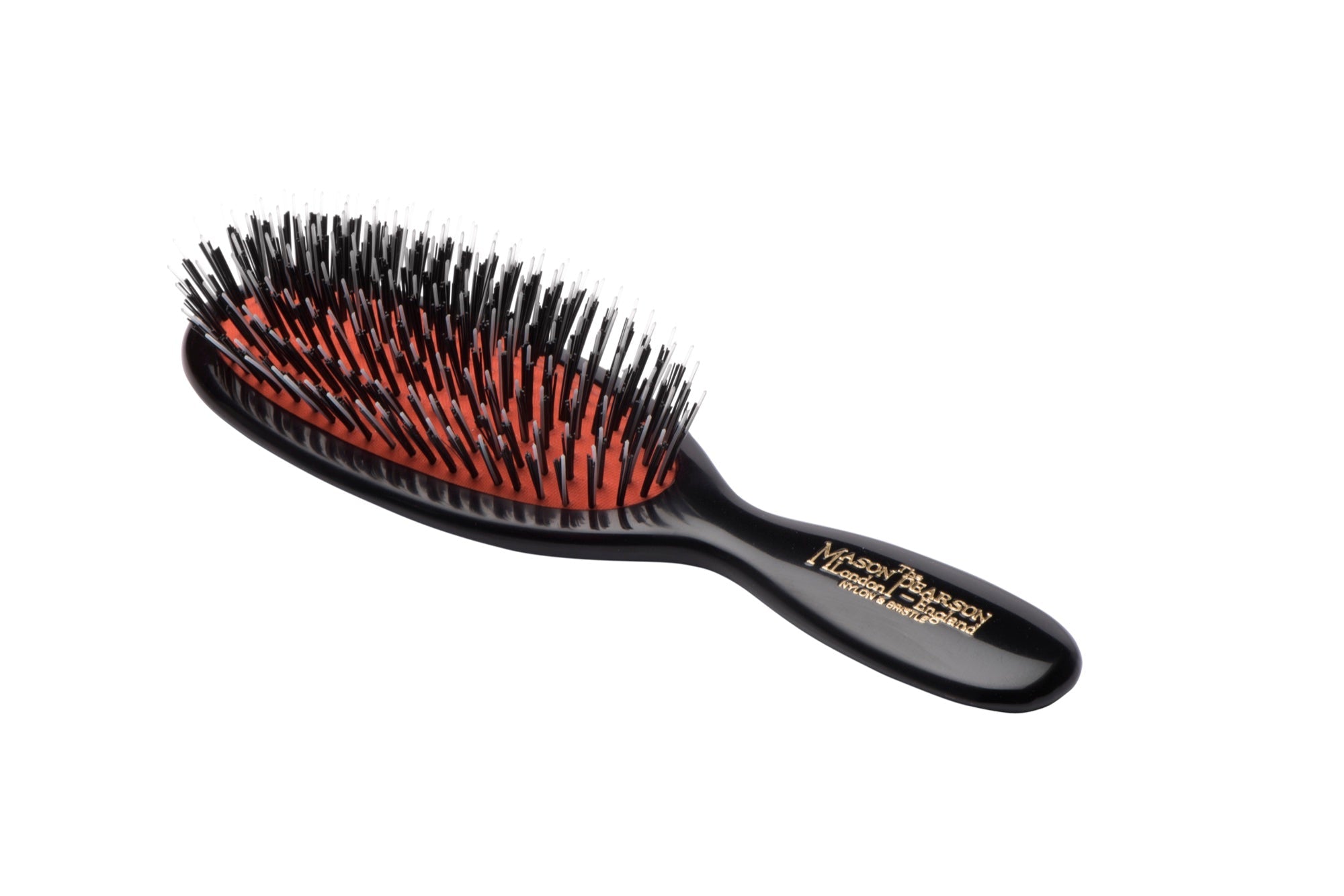 Mason Pearson BN4 Pocket Bristle Nylon Dark Ruby
