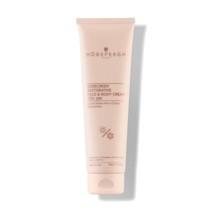 Crema solare viso e corpo rigenerante SPF15+