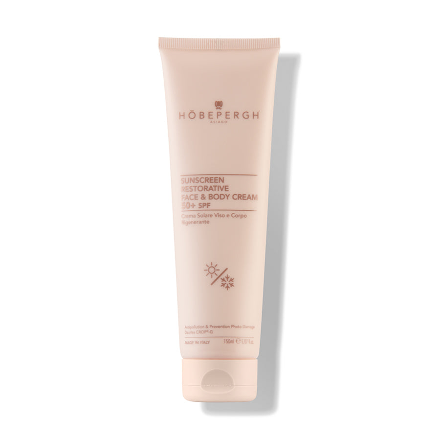 Crema solare viso e corpo rigenerante SPF50+