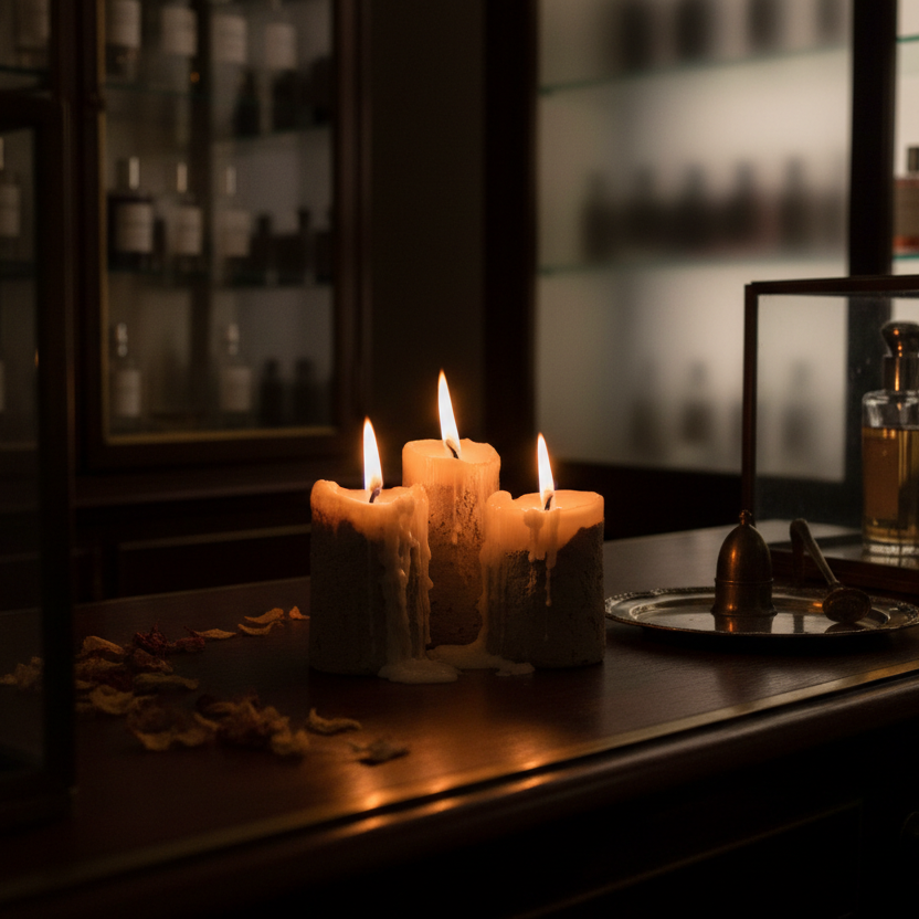 Experience olfattiva a lume di candela