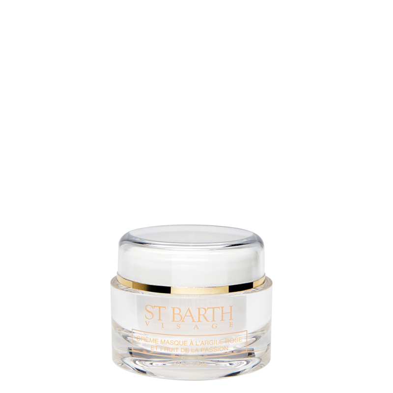 Maschera argilla rosa e frutto della passione